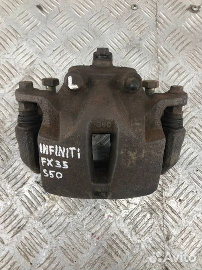 Суппорт тормозной передний левый Infiniti Fx35 S50