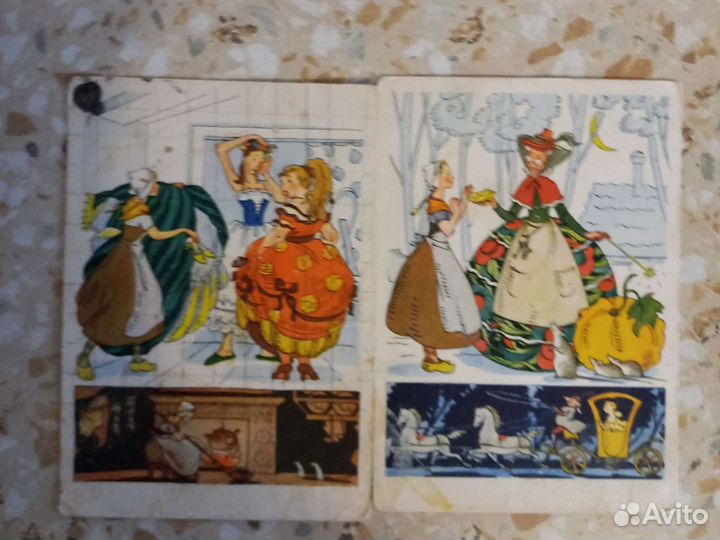 Открытки СССР Изогиз 1956г