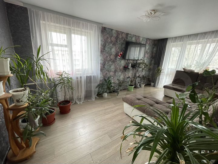 3-к. квартира, 63,6 м², 5/5 эт.