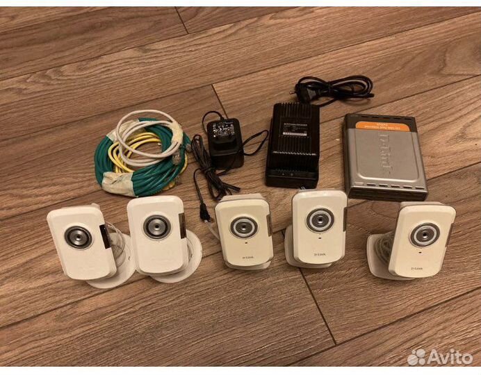 В наличие для системы видеонаблюдения имеется: 1