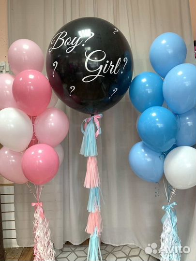 Воздушные шары, шары на выписку, фигуры из шаров