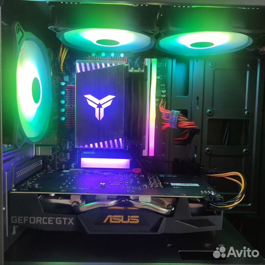 Новый современный игровой Компьютер gtx 1660 Asus