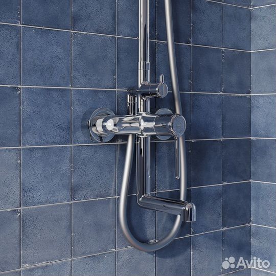 Душевая система,смеситель в раковину Iddis Aiger