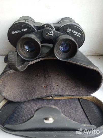 Бинокль tento Тенто боц 7х50 СССР кофр