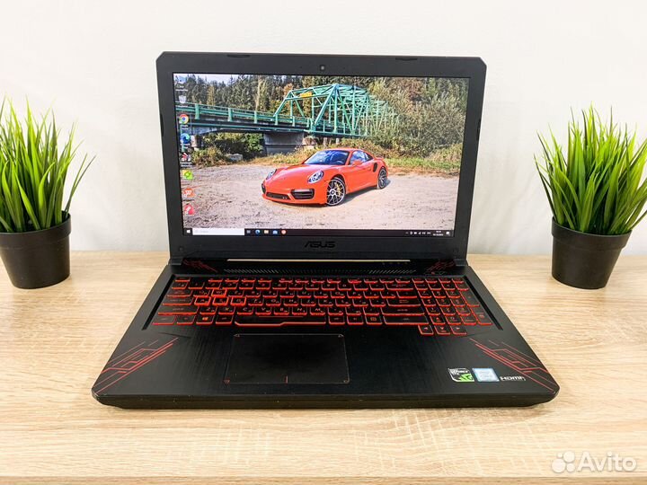 Игровой ноутбук Asus Tuf Core i5/GTX 1050Ti/SSD