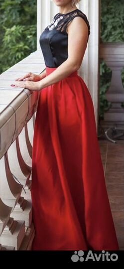 Платье в пол женское