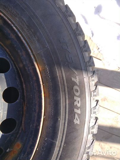 Колеса шипованные 175/70 R14 laufenn