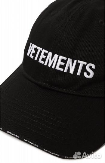 Кепка vetements limited edition