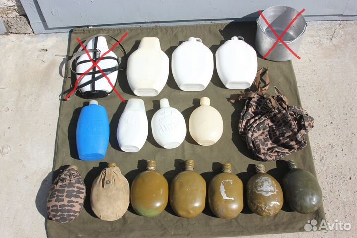 Фляга армейская (15 шт)