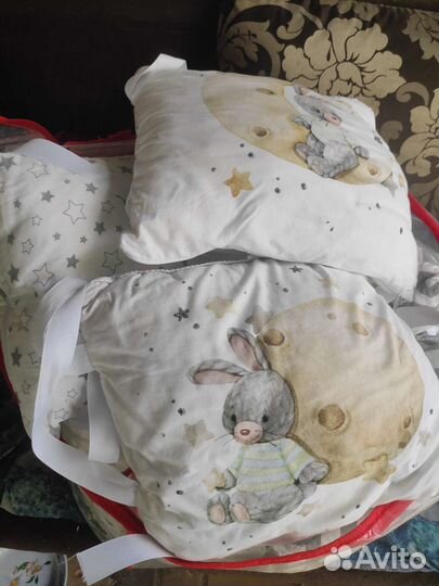 Подушки в кроватку