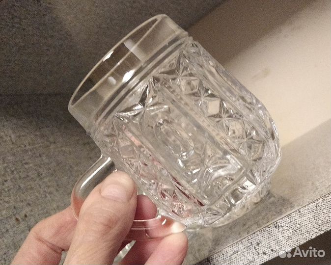 Бокалы- кружки. Стаканы. Набор 3 шт. СССР