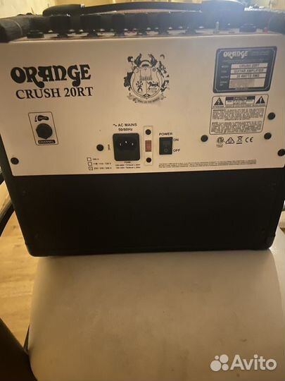 Комбоусилитель orange crush 20rt