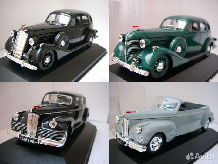 Интерьерные авто Легенды прошлого