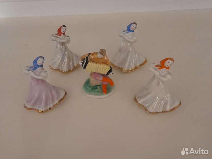 Фарфоровые статуэтки СССР дулево