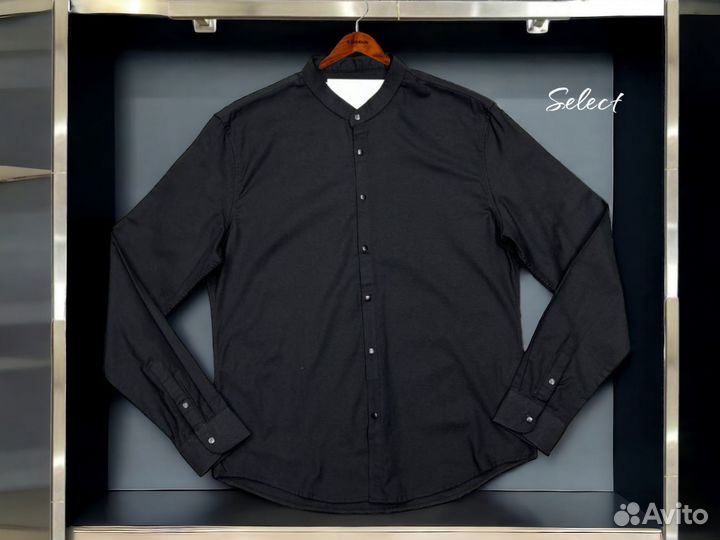 Рубашка воротник стойка