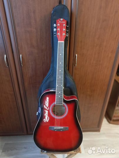 Трансакустическая гитара shinobi HB 411A