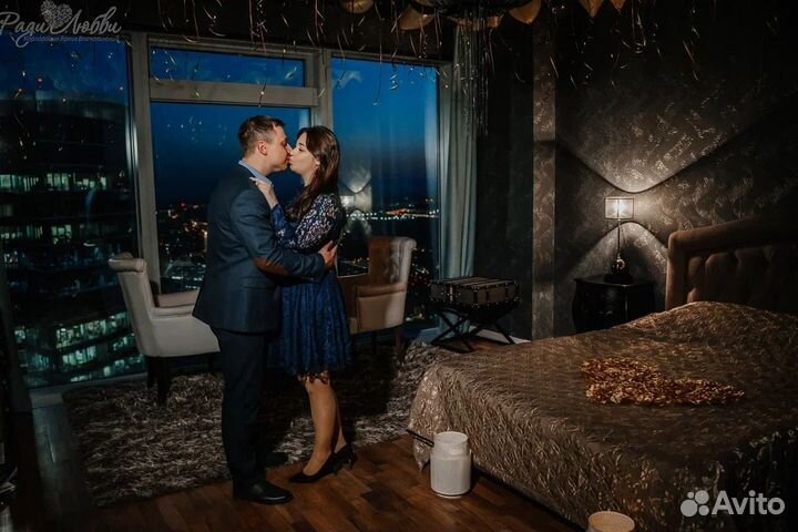 Романтическая ночь в Москва-Сити