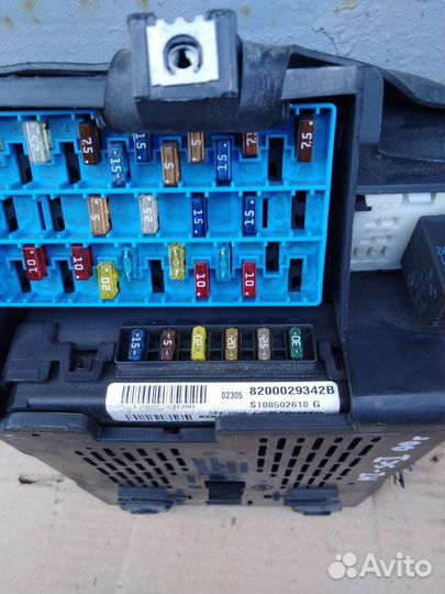 Блок комфорта рено меган 1