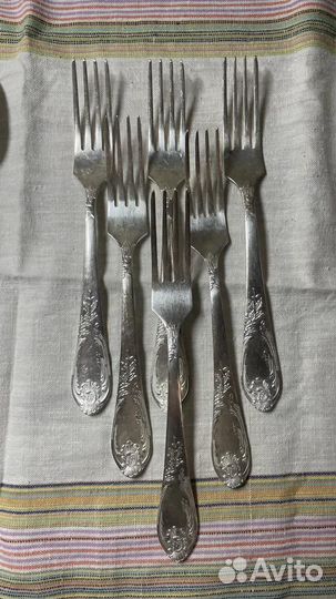 Мельхиор ложки и вилки