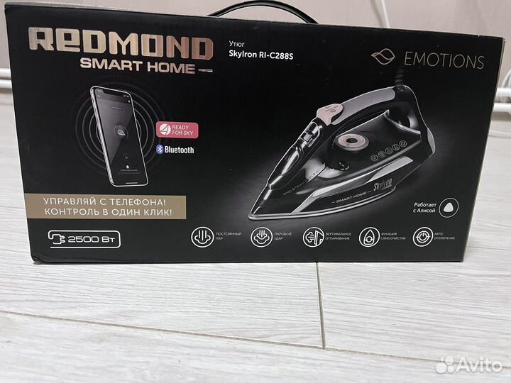 Утюг redmond smart home
