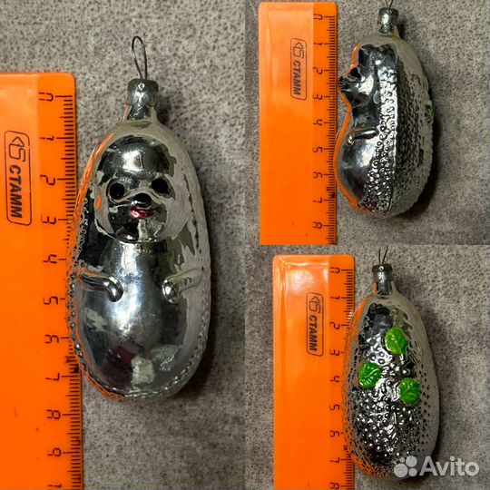 Коллекционные елочные игрушки стекло