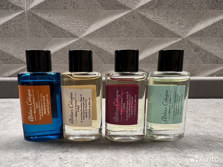 Atelier Cologne миниатюры по 7 мл