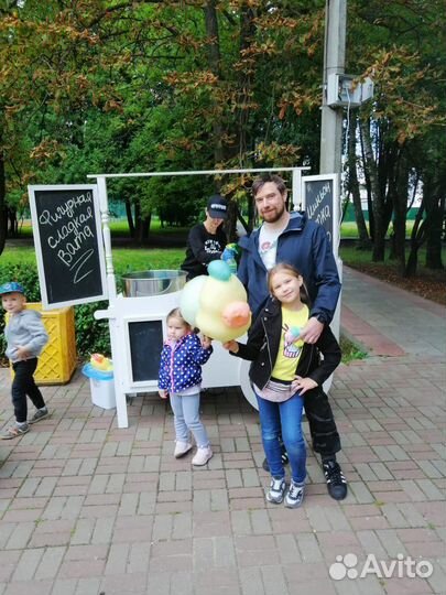 Сладкая вата на праздник