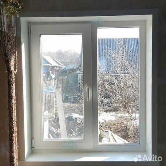 Пластиковое окно с установкой