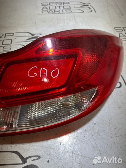 Фонарь правый Opel Insignia G09 A18XER 2009