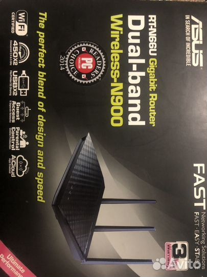 Wifi роутер asus RT-N66U