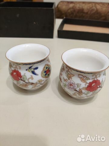 2 кружки и креманка/вазочка elan gallery