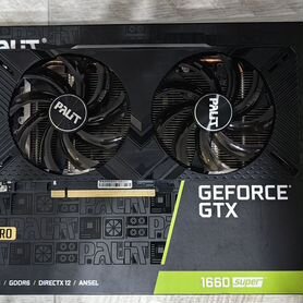 Видеокарта palit GTX 1660 super