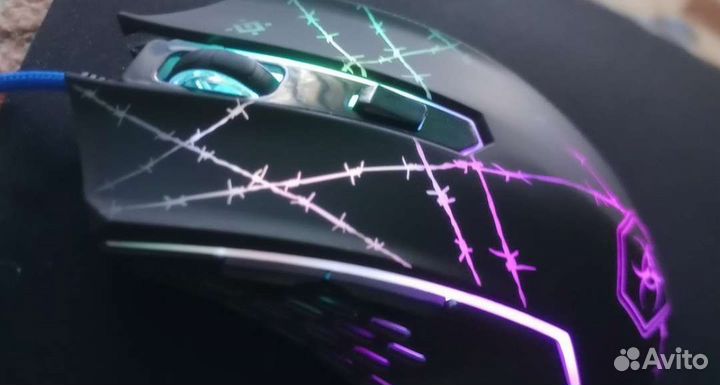 Игровая мышь с подсветкой