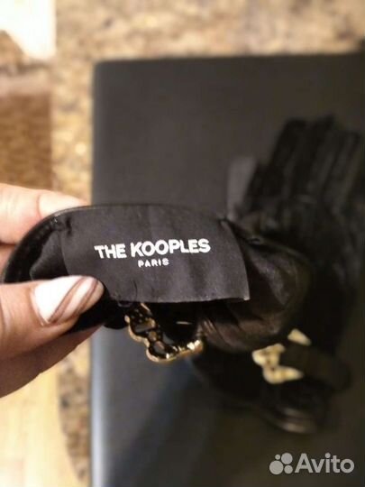 Перчатки кожаные 7 1/2