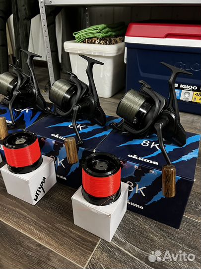 Комплект катушек Okuma 8K FD + шпули