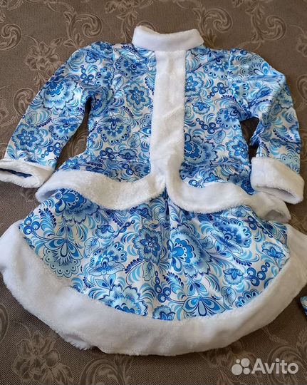 Костюм снегурочки детский