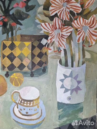 Декоративный натюрморт (точная копия)