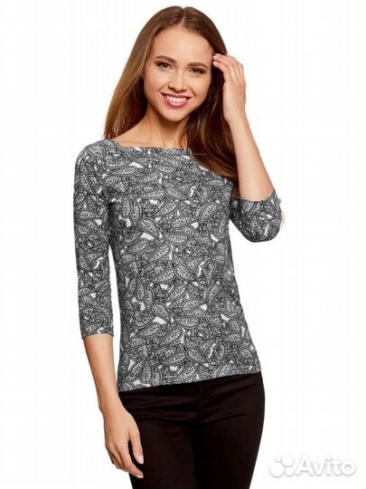 Лонгслив oodji новый 48 размер