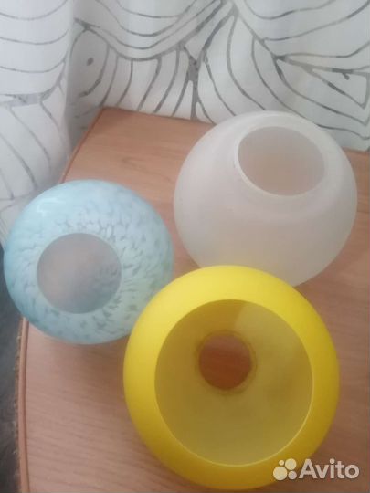 Плафоны для люстры стеклянные