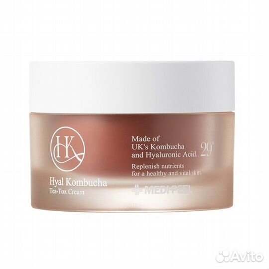 Крем для лица с комбучей Medi-peel hyal kombucha