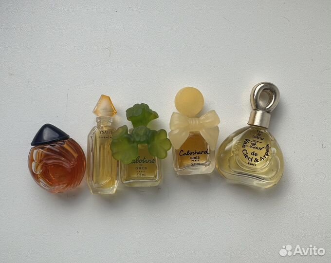 Набор миниатюр винтаж в деревянной шкатулке