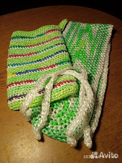 Мочалка и руковичка