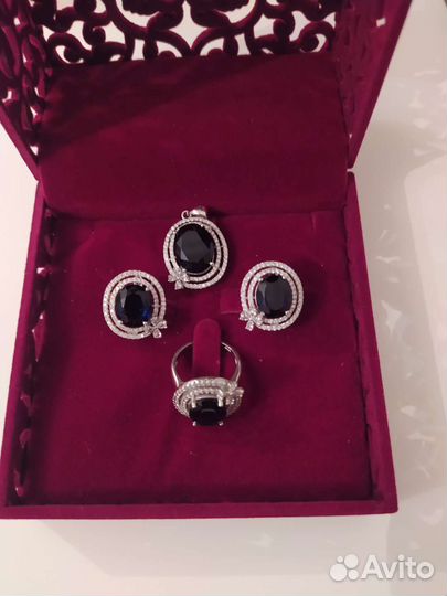 Серьги серебро