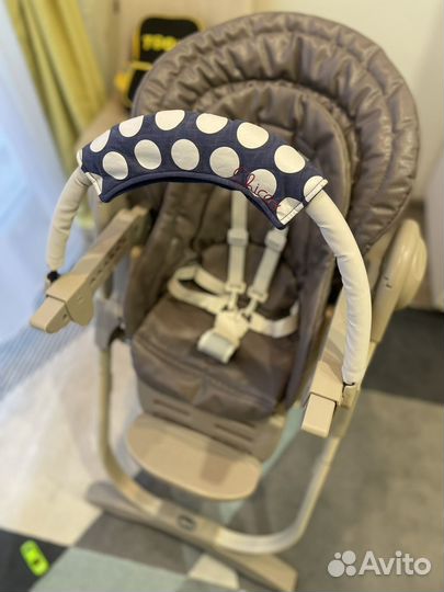 Стульчик для кормления chicco polly