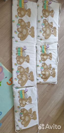 Бортики в детскую кроватку