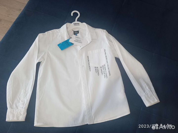 Рубашка белая