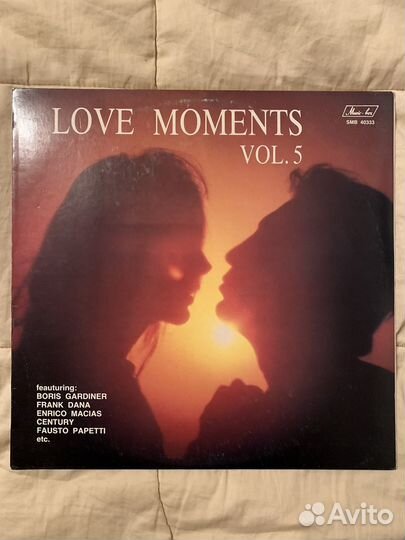 Love Moments Vol.5 LP (1987)(feat. F.Papetti)