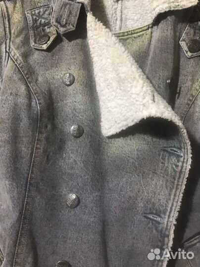 Дубленка натуральная женская 48 50