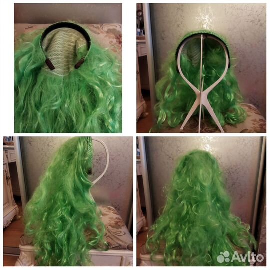 Парики цветные