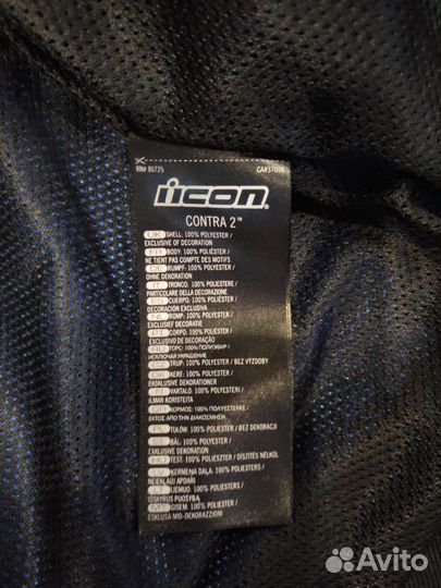 Мотокуртка icon contra 2